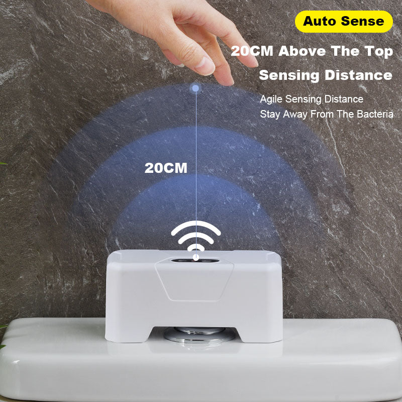 Toilet Smart Sensor Flush Contactless Infrared Sensor Button Flush Toilet