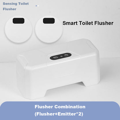 Toilet Smart Sensor Flush Contactless Infrared Sensor Button Flush Toilet