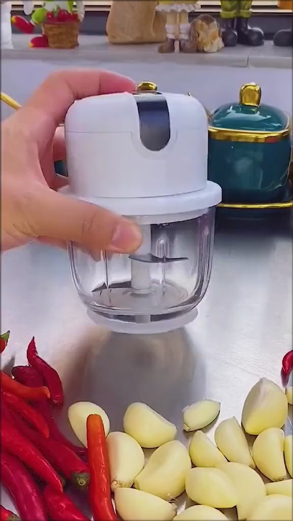 Electric Mini Garlic Chopper