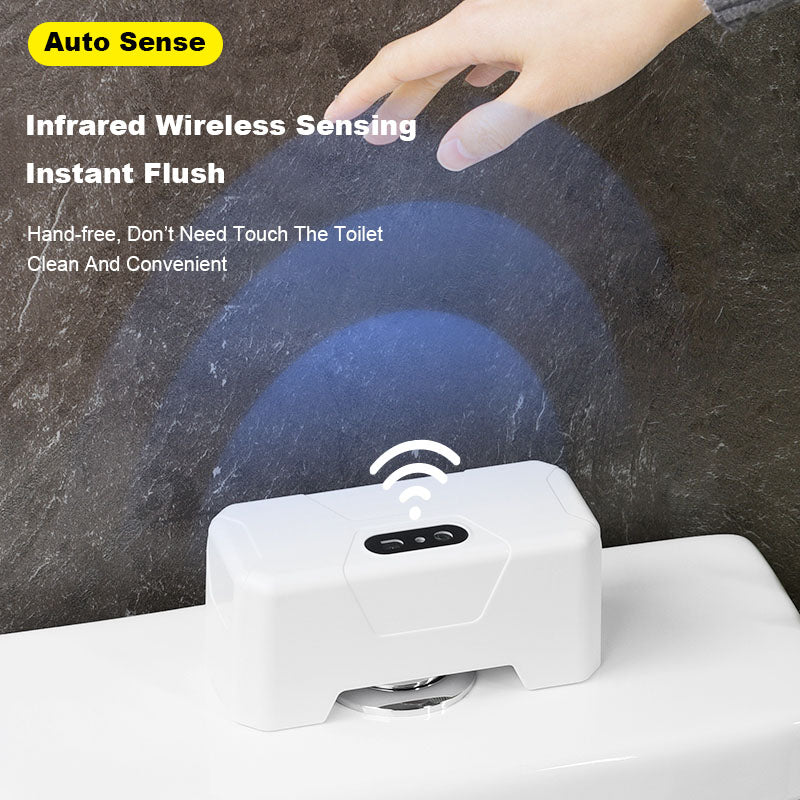 Toilet Smart Sensor Flush Contactless Infrared Sensor Button Flush Toilet